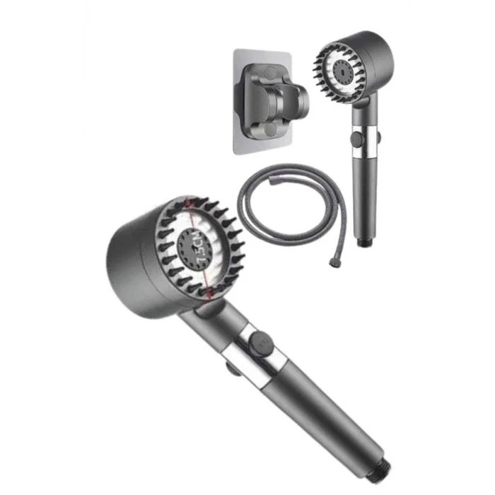 ieg™ Yeni Nesil Duş Başlığı Paslanmaz Çelik Masaj Etkili Ergonomik Tasarım Su Basınçlı