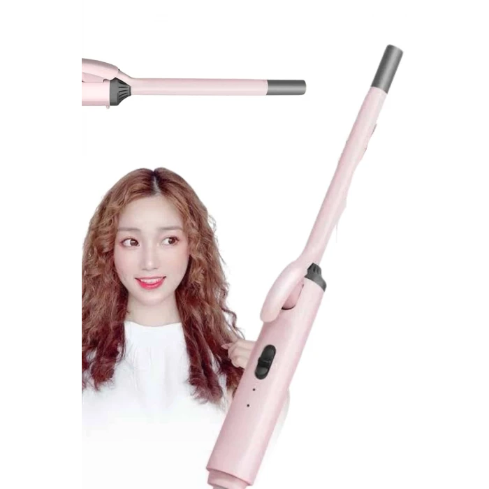 İnce Bukle 10MM Kıvırcık Saç Maşası Profesyonel Saç Şekillendirici