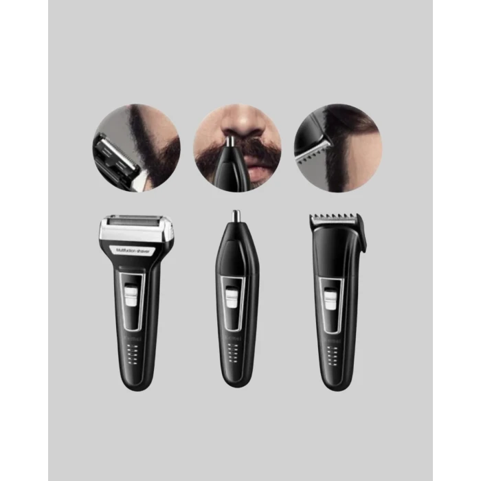 İnsua 3 Başlıklı Profesyonel Tıraş Makinesi – Sıfır Kesim, Hassas Başlık, Güçlü Motor