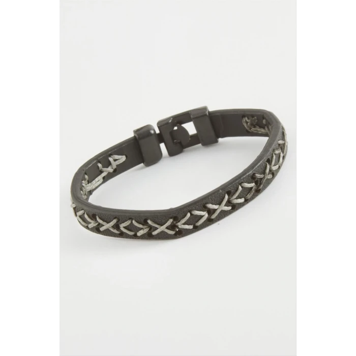 İpli Kaliteli Suni Deri Bileklik