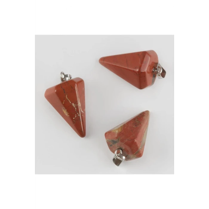 Jasper Pandül Doğaltaş Kolye Ucu