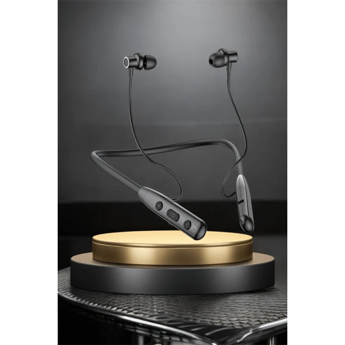 Kablolu Bluetooth Kulaklık Boyun Bantlı ANC Özelliği Yüksek Ses Kaliteli