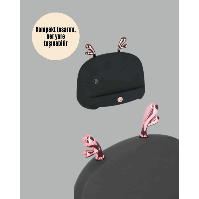 Kablosuz İndüksiyonlu Telefon Tutucu ve Stereo Hoparlör – Şık ve Fonksiyonel Tasarım