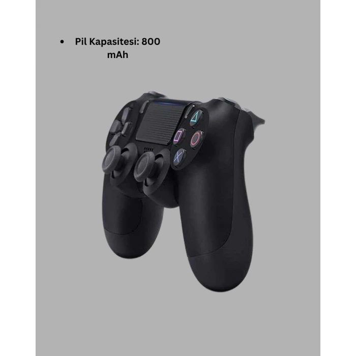Kablosuz Ps4 Oyun Kolu – Çift Titreşimli Motor, Uzun Pil Ömrü Ve Hassas Kontrol