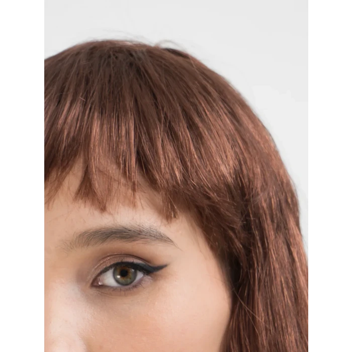 Kahve Renk Uzun Düz Parti Peruğu - Uzun Kahverengi Peruk (4887)
