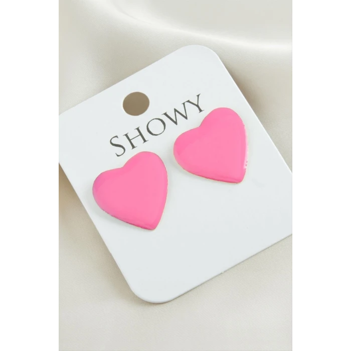 Kalp Yeni Sezon Mineli Küpe