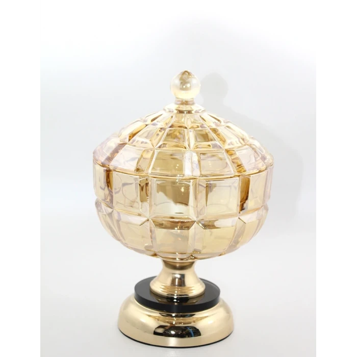 Kapaklı Cam Şekerlik Model 2