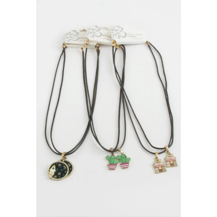 Karışık Arkadaşlık Kolyeleri (Çift Kolye)