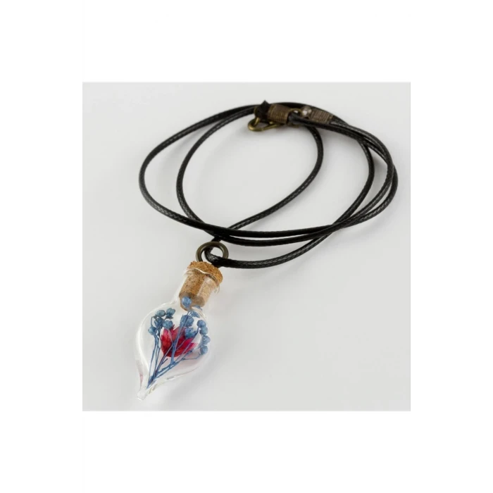 Karışık Fanus Canlı Kolye