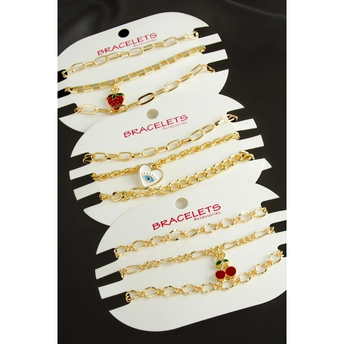 Karışık Trend Zincir Bileklik