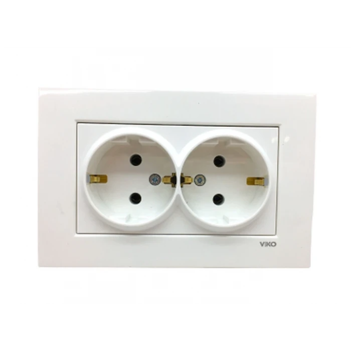 Karre 2li Topraklı Priz