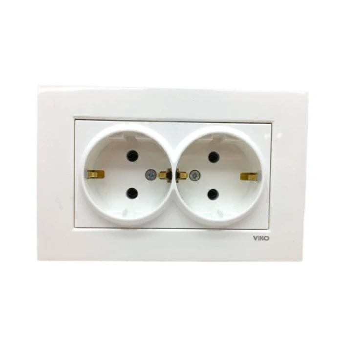 Karre 2li Topraklı Priz