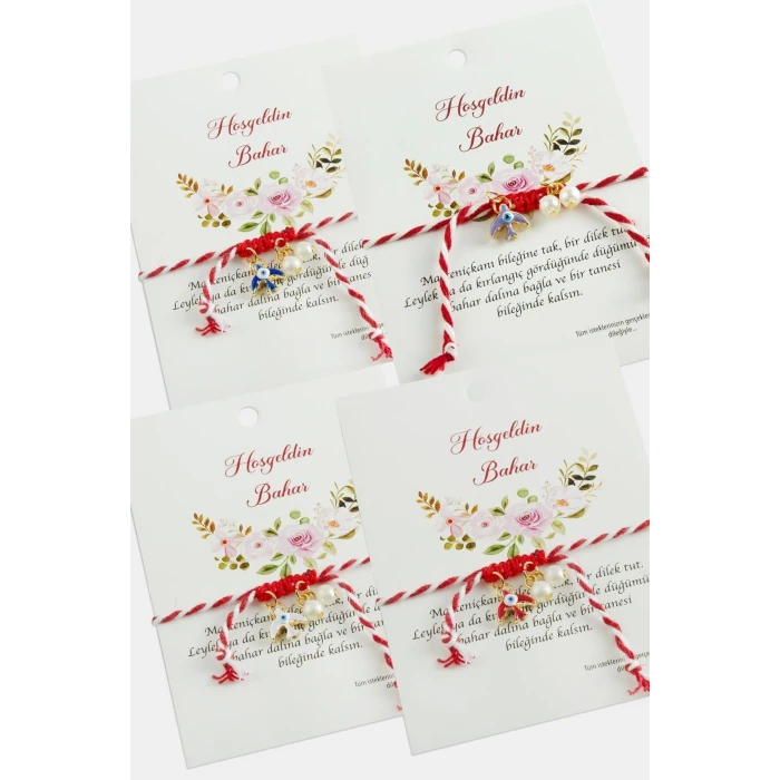 Kırlangıç İnci Marteniçka Makrome İp Bileklik