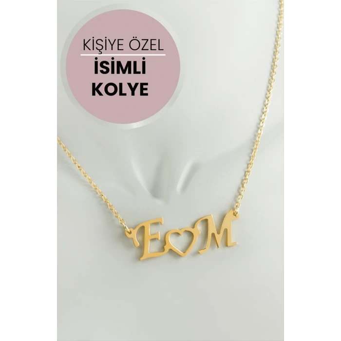 Kişiye Özel İsim Yazılı Kolye