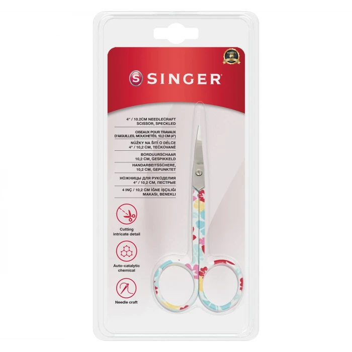 Kıvrık Uçlu Renkli Nakış Makası (4)