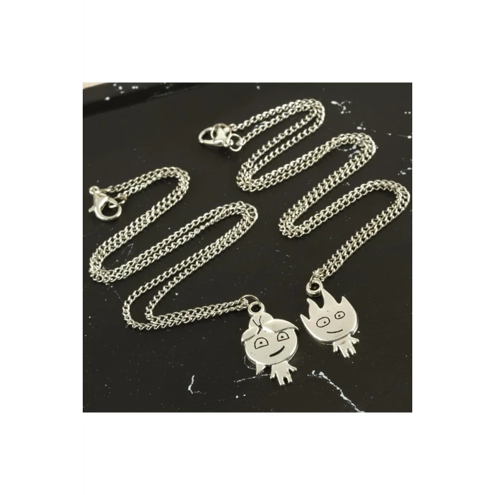 Kız Erkek  Arkadaş Zincir Kolye (Çift Kolye)