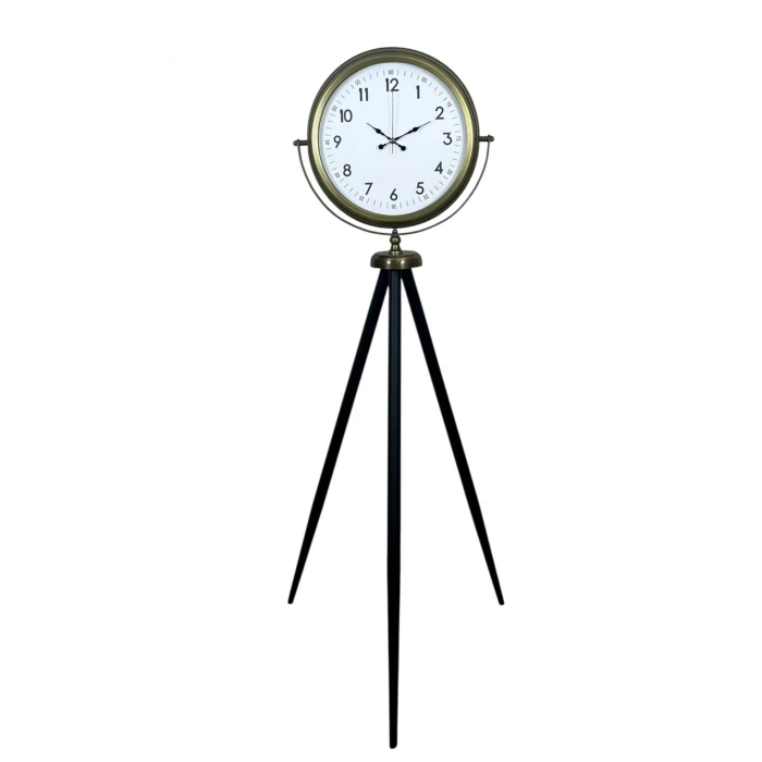 Klasik Eskitme Tripod Ayaklı Saat