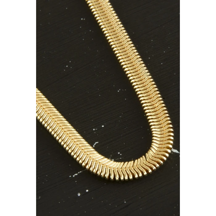 Kobra İtalyan Zincir Kolye 45 cm