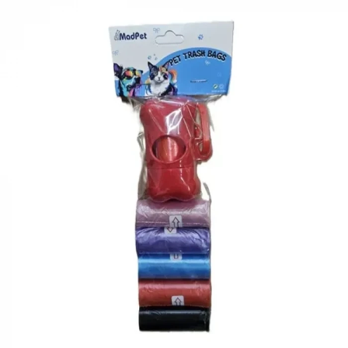 Köpek Dışkı Poşeti Seti (5+1 Kemik Aparatlı)