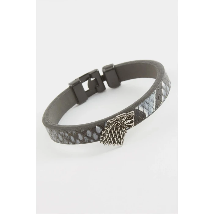 Kurt Kaliteli Suni Deri Bileklik