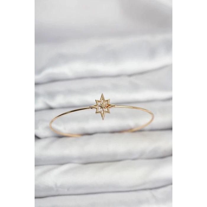 ietaks™ Kutup Yıldızı Model Gold Renk Bileklik