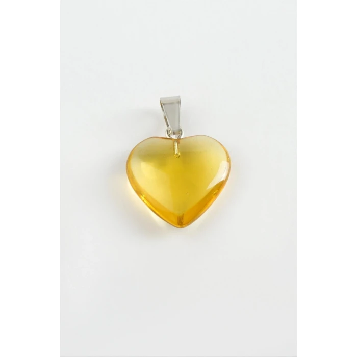 Kuvars Kalpli Doğaltaş Kolye Ucu