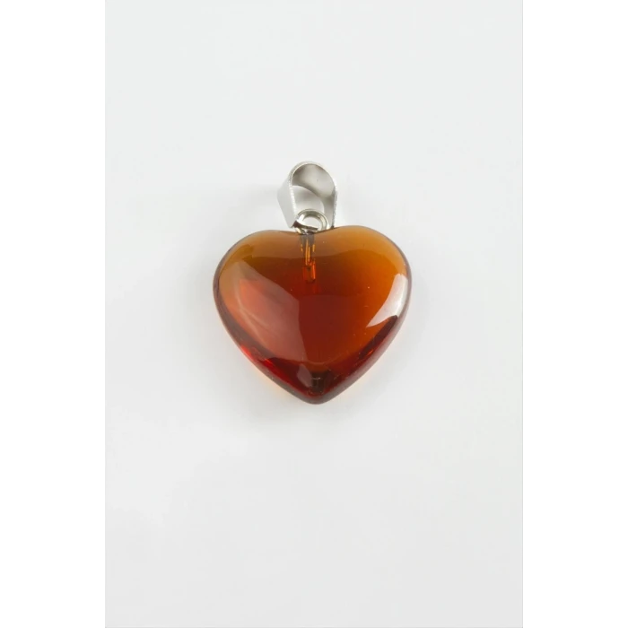 Kuvars Kalpli Doğaltaş Kolye Ucu