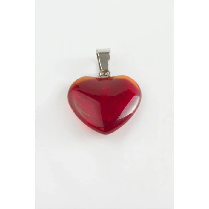 Kuvars Kalpli Doğaltaş Kolye Ucu