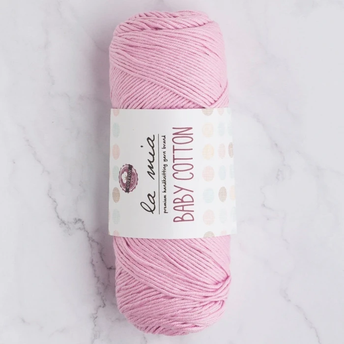 La Mia Baby Cotton Lila El Örgü İpi - L042 - 33637
