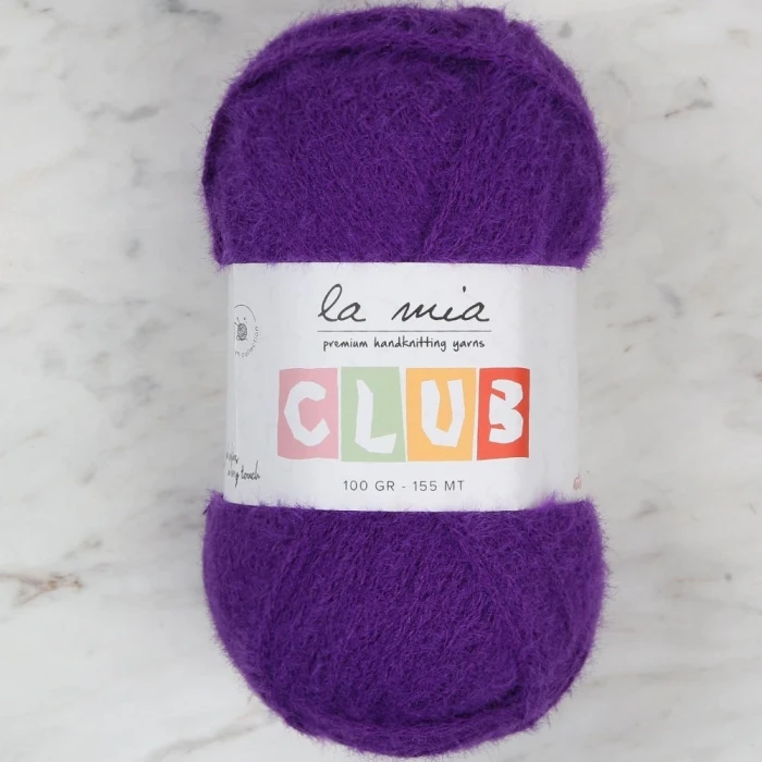 La Mia Club Mor El Örgü İpi - 624