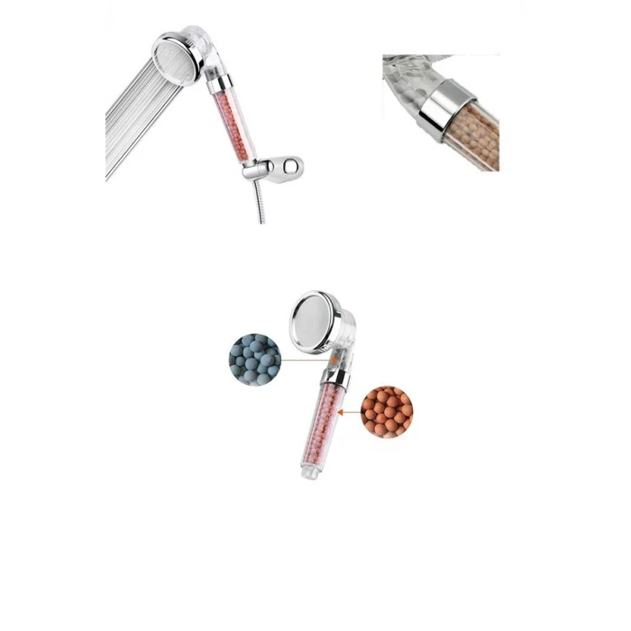 Led Işıklı Su Tasarruflu Banyo Duş Başlığı (4887)