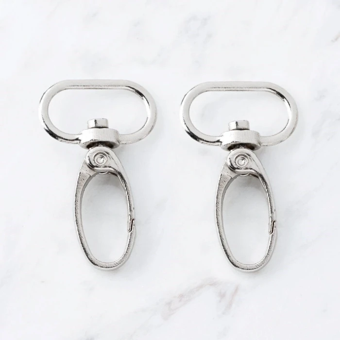 Loren 2,5x4 cm 2 li Makrome Anahtarlık Kancası