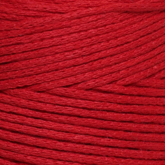 Loren Cotton Macrame Kırmızı - R095 - 34374