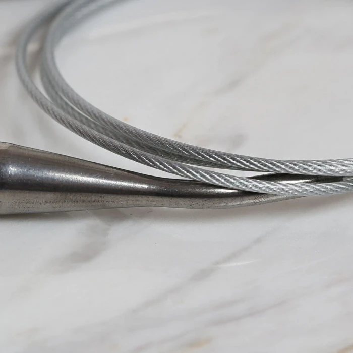 Loren Crafts 10 mm Çelik Misinalı Şiş 100 cm