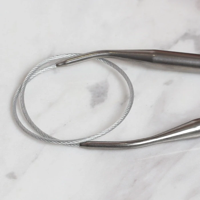 LOREN CRAFTS 7 MM ÇELİK MİSİNALI ŞİŞ  40 CM