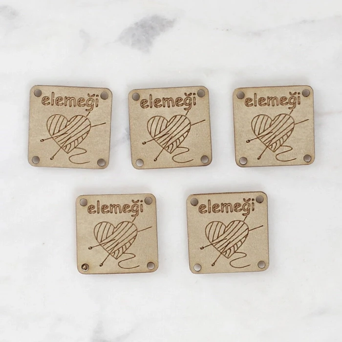 Loren Crafts Elemeği Deri Arma 5 Adet - 1569