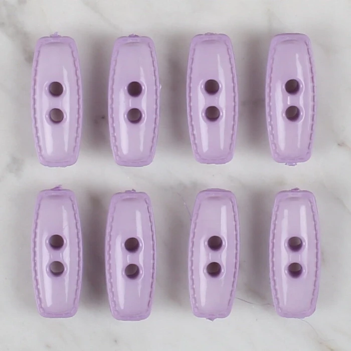 Loren Crafts lila 8 li çoban düğmesi - 89