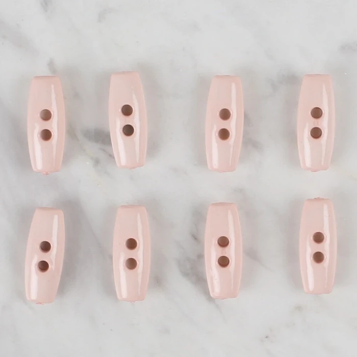 Loren Crafts pudra pembe 8 li çoban düğmesi - 70