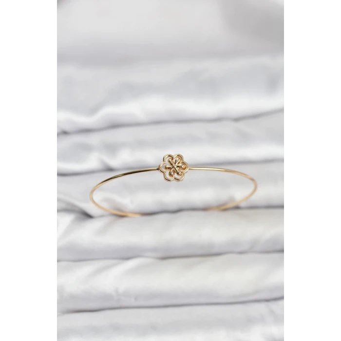 Lotus Model Gold Renk Bileklik