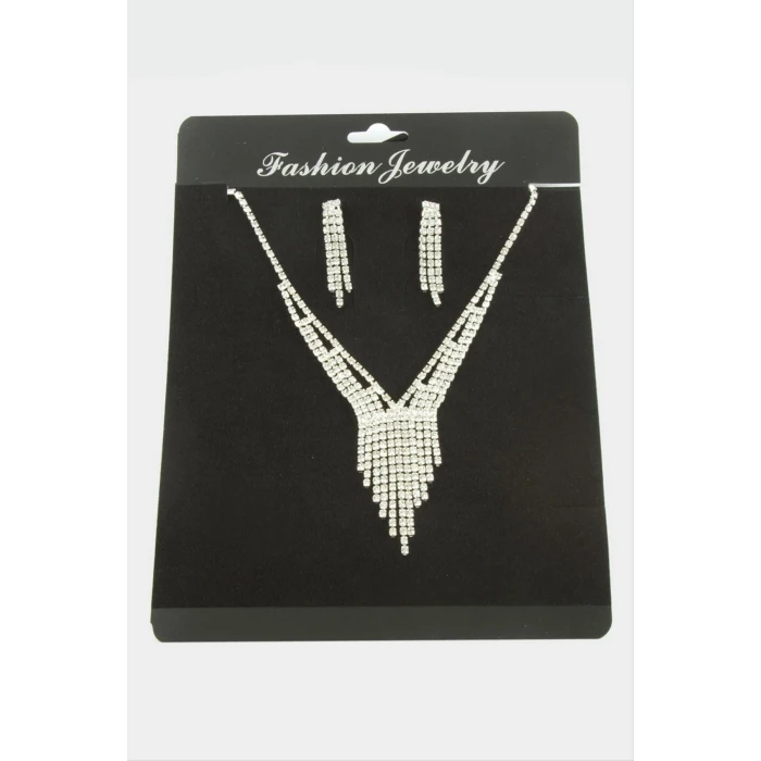 Lüks Suyolu Set Kolye