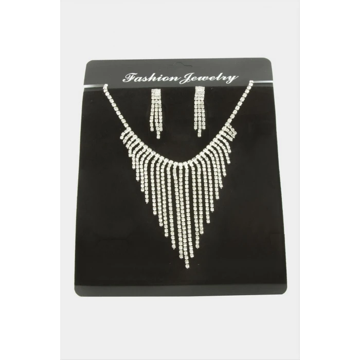 Lüks Suyolu Set Kolye