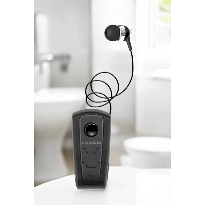 Makaralı Bluetooth Kulaklık Çağrı Cevaplama Kablolu Uzun Pil Ömrü