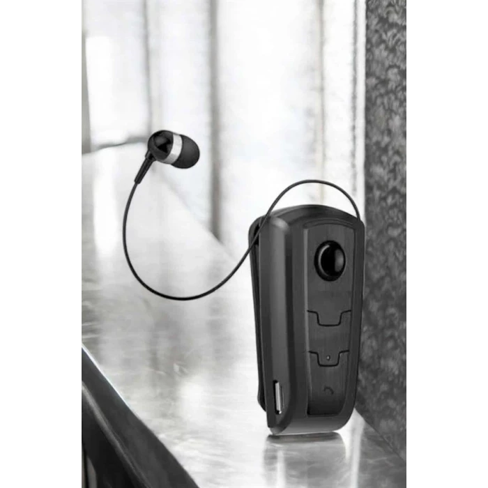 Makaralı Bluetooth Kulaklık Kulak İçi Android iOS Uyumlu Titreşimli