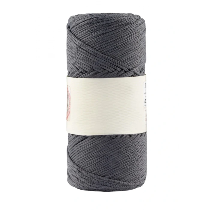 Makrome İpi 3mm Polyester Antrasit