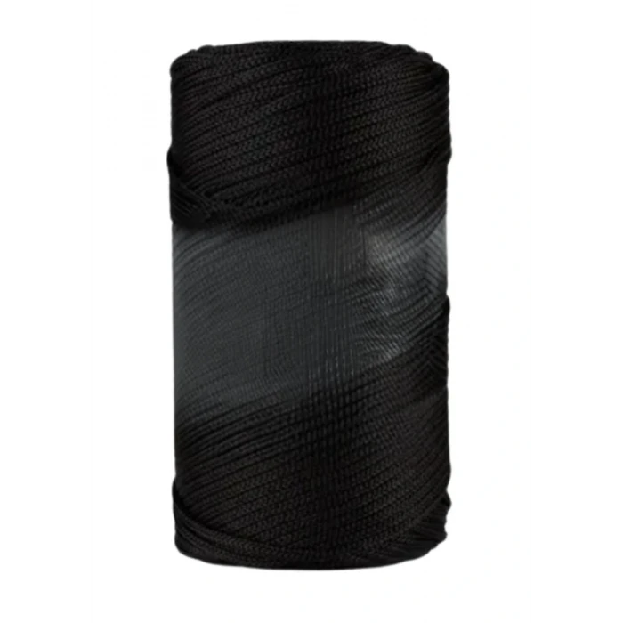 Makrome İpi 3mm Polyester Siyah
