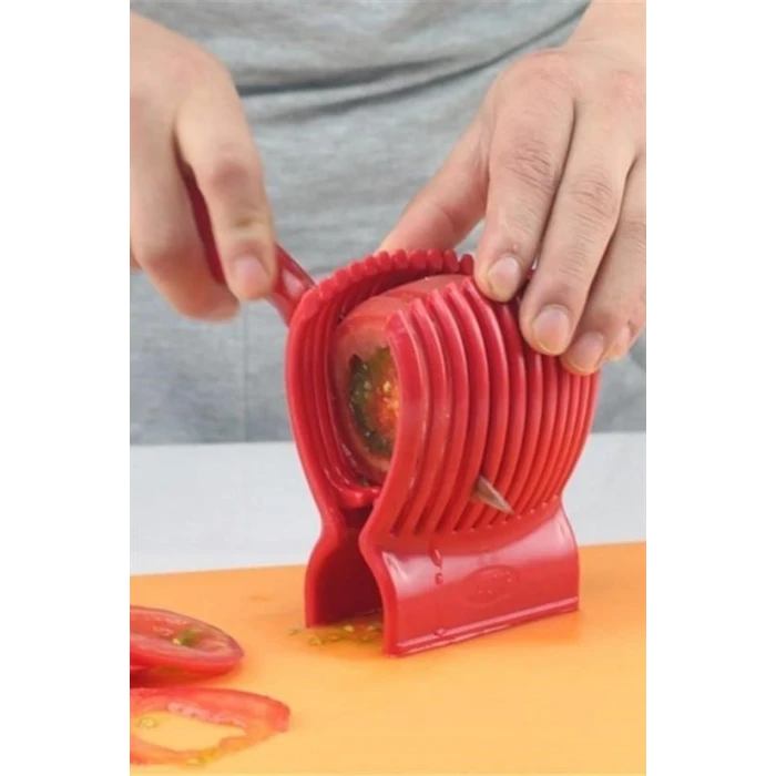 Mandallı Pratik Kolay Meyve ve Sebze Dilimleme Aparatı