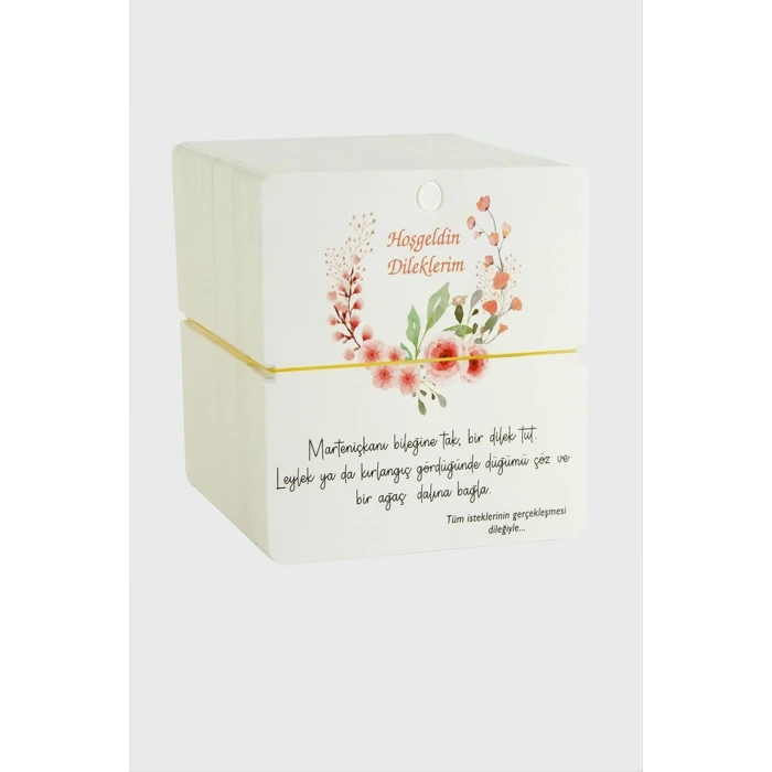 Marteniçka Bileklik Kartı