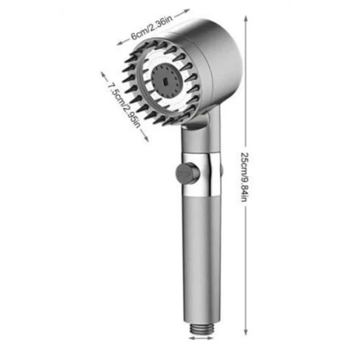 Masaj Etkili Duş Başlığı Yeni Nesil Çok Fonksiyonlu Ayarlanabilir Filtreli
