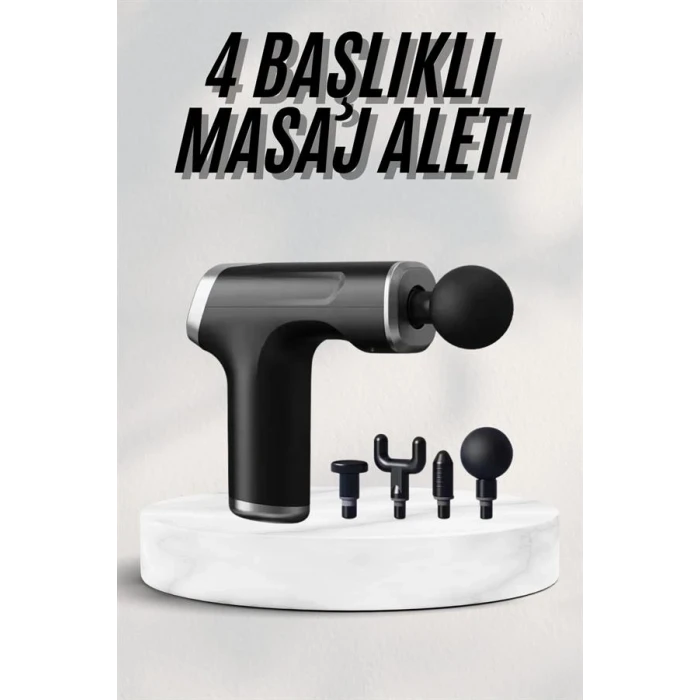 Masaj Tabancası 24v Type-c Hızlı Şarj Girişli Masaj Aleti Uzun Ömürlü