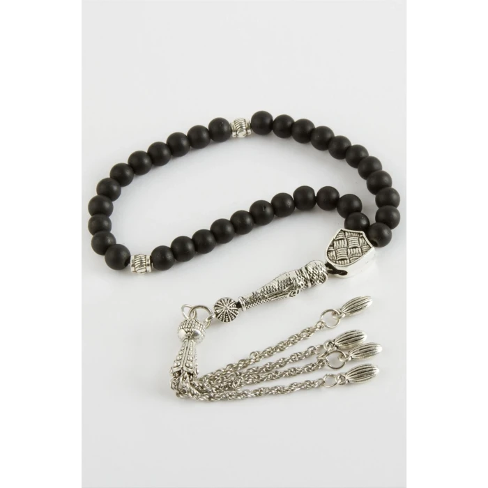 Mat Onix Doğaltaş Tesbih 6 mm